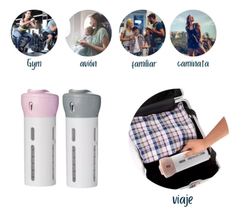 Dispensador De Viaje Portatil 4 En 1 🛫 - Lleva contigo lo que necesites a donde sea!